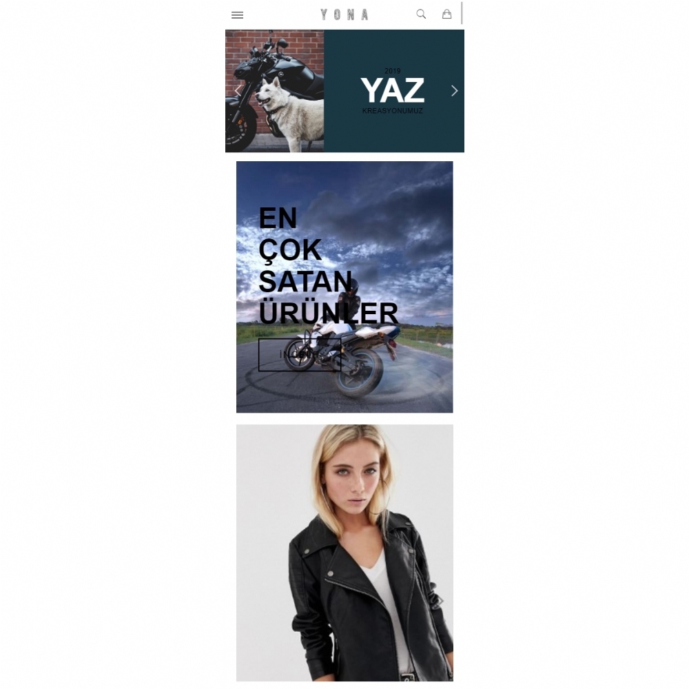 Fashion | Yona E-commerce Theme | Yona | kadın, kıyafet, giysi, takım elbise, giyim, erkek giyim, kadın giyim, aksesuar, çanta, ayakkabı, suit takım, gömlek, kravat, çorap, ceket, pantolon,  kemer, kaban, yelek, polo yaka, slim fit, büyük beden, erkek | 