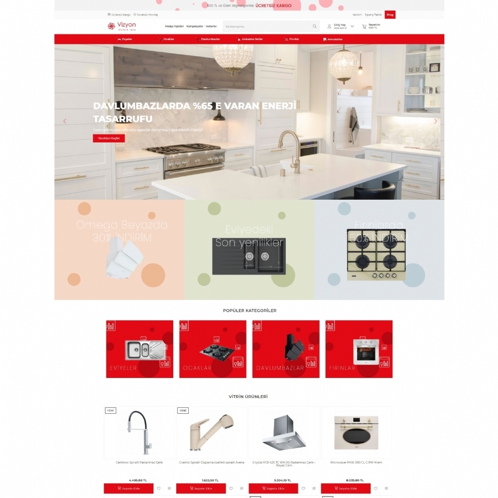 Tech | Vision E-commerce Theme | Vision | iş güvenlik ürünleri, merdivenler, boyalar ve boya aksesuarları, yapıştırıcı ve bantlar, su arıtma cihazları, kilitler, çiviler,  kapı aksesuarları, ankastre ürünler, evyeler, el aletleri,  yapıştırıcı ürünler,  elektronik kapı ürünleri, çamaşır makinesi, ütü, buzdolabı, bulaşık makinesi,  elektrik süpürgesi, fırın, ocak, elektrikli ocak, davlumbaz, mutfak gereçleri tencereler, yemek takımları, düdüklü tencereler, ütü masaları | 
