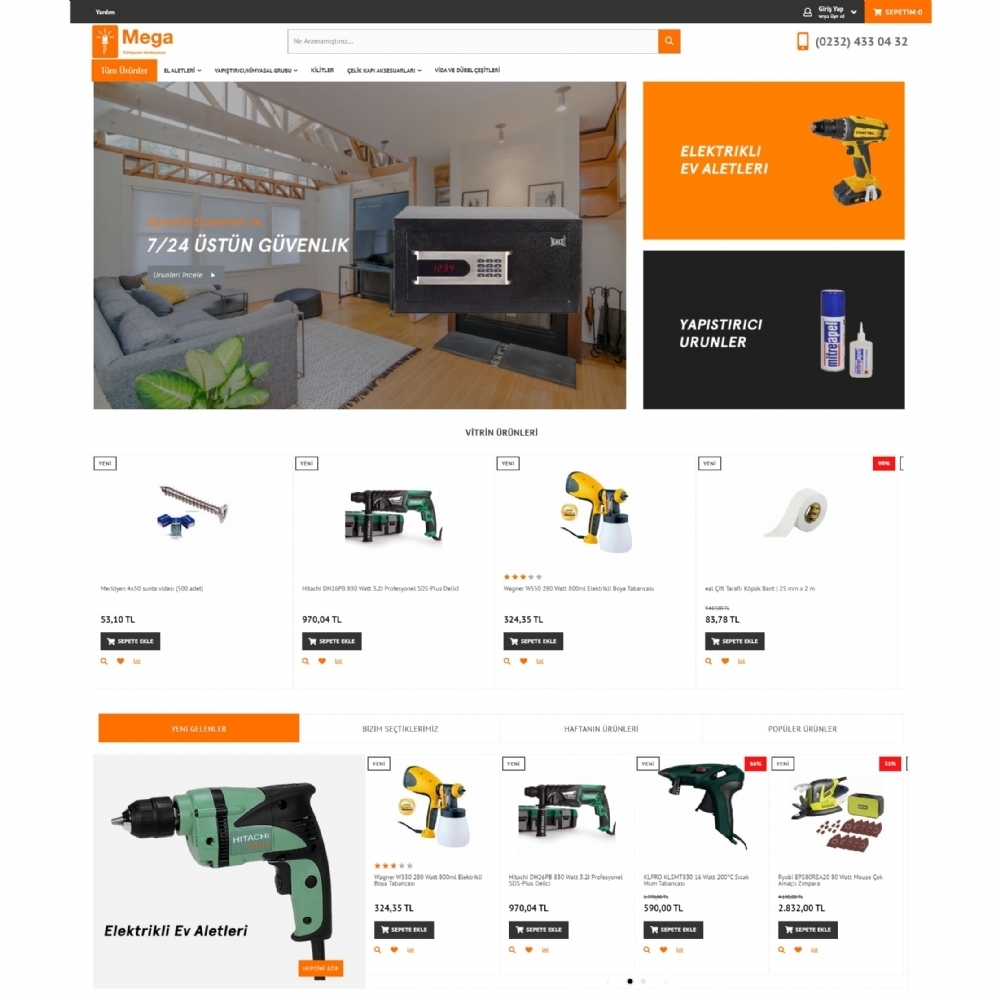 Hardware  | Mega E-commerce Theme | Mega | hırdavat, teknoloji, market, cep telefonu, bilgisayar,  şarj aleti, şarj kablosu, telefon pili, kırılmaz cam, bilgisayar kasası, bilgisayar masası, laptop, masa üstü bilgisayar,  hard disk, ekran kartı, ana kart, bilgisayar kasası, mouse, mouse pad, iş güvenlik ürünleri, merdivenler, boyalar ve boya aksesuarları, yapıştırıcı ve bantlar, su arıtma cihazları, kilitler, çiviler,  kapı aksesuarları, ankastre ürünler, evyeler, el aletleri,  yapıştırıcı ürünler,  elektronik kapı ürünleri, çamaşır makinesi, ütü, buzdolabı, bulaşık makinesi,  elektrik süpürgesi, fırın, ocak, elektrikli ocak, davlumbaz, mutfak gereçleri tencereler, yemek takımları, düdüklü tencereler, ütü masaları | 