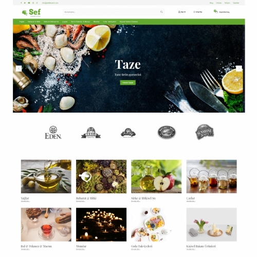 Chef E-commerce Theme