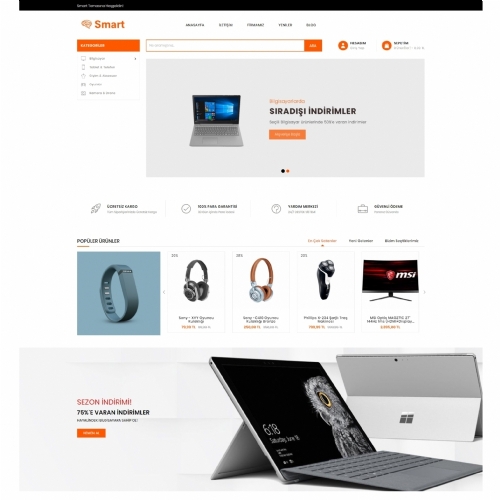 Smart E-commerce Theme