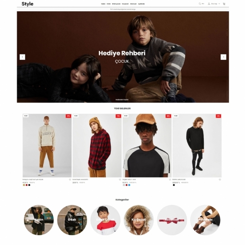 Style E-commerce Theme