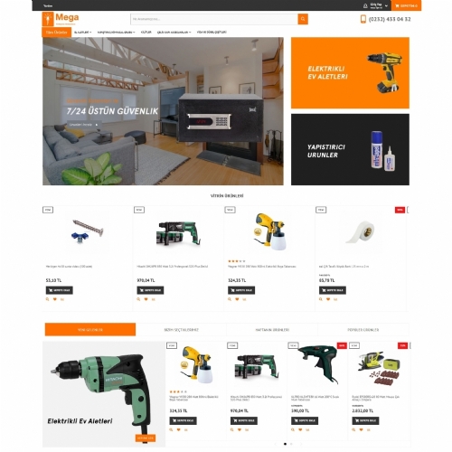 Mega E-commerce Theme