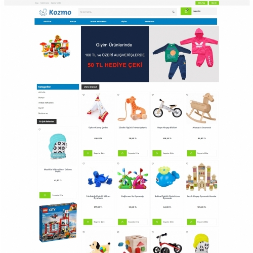 Cosmo E-commerce Theme