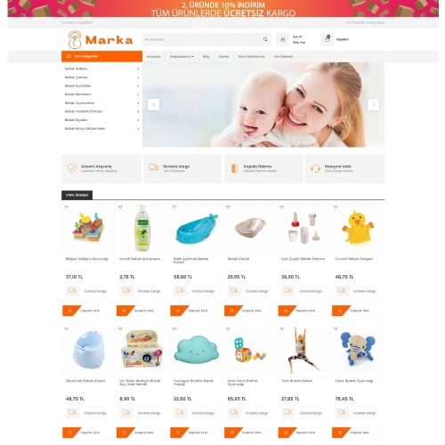 Brand E-commerce Theme